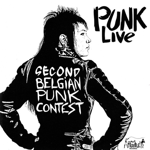 LP  – Various – Second Belgian Punk Contest (12")